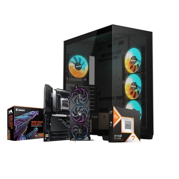 (RS) Liquid Cooled AM5 RX 9070 XT Ryzen 7 9800X3D 32GB/1TB SSD "Second Son