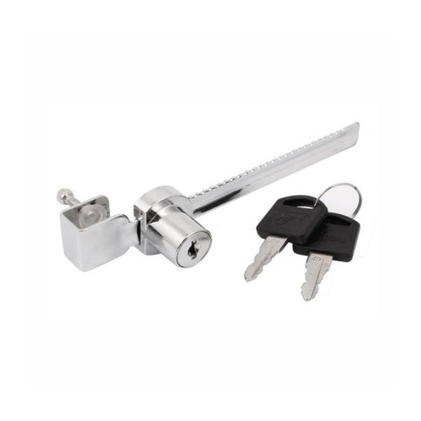 Sliding glass door lock for reptile cage