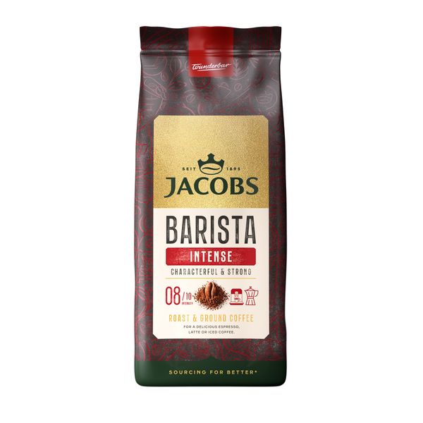Jacobs Barista Intense Roast &amp; Ground Coffee - 200g