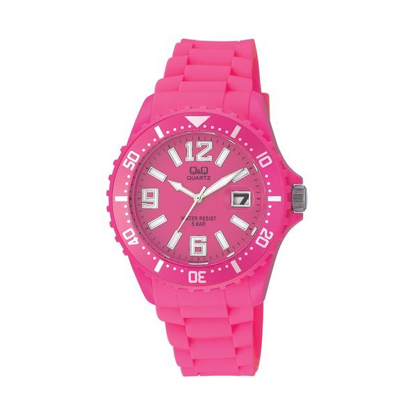 Q&amp;Q Silicone Strap Watch - A430S