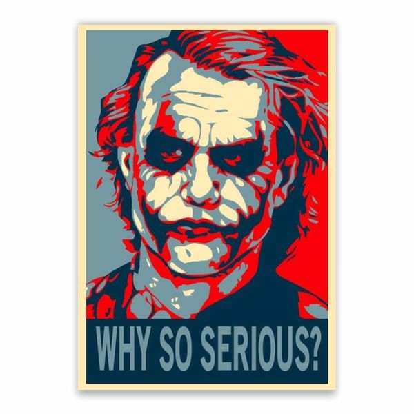 Why So Serious Poster - A1