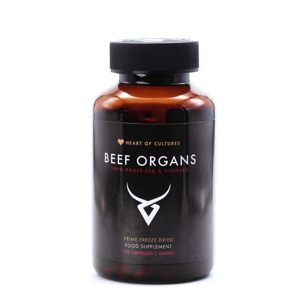 Beef Organs - 150 capsules | 600mg each