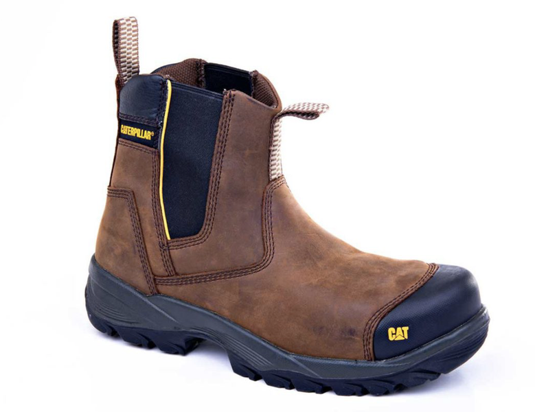CAT Propane Steel Toe Brown