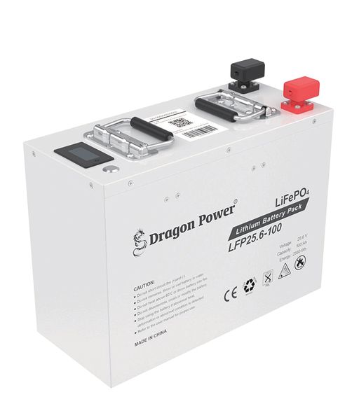 Solar Battery 25.6V 100Ah High-Performance LiFePO