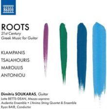 Roots: 21st Century Greek Music for Guitar (CD / Album)
