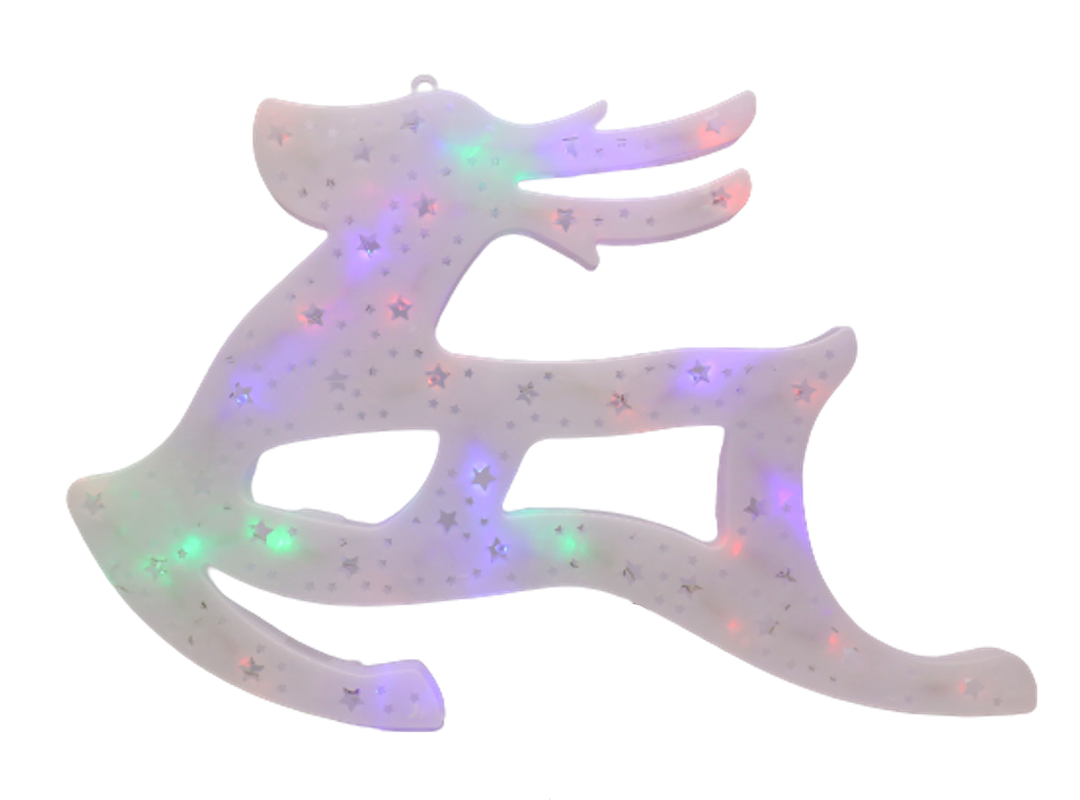 Christmas Elk Design Plastic LED Fairy Lighting Decorative String Light