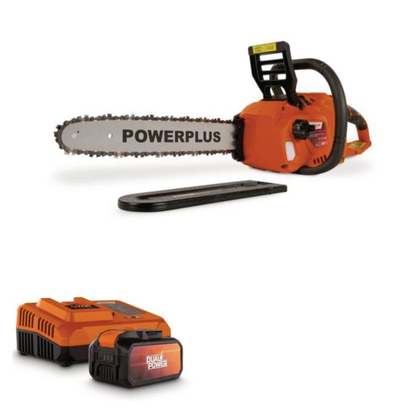 Dual Power - 40V Cordless Chainsaw Brushless - 350mm Combo