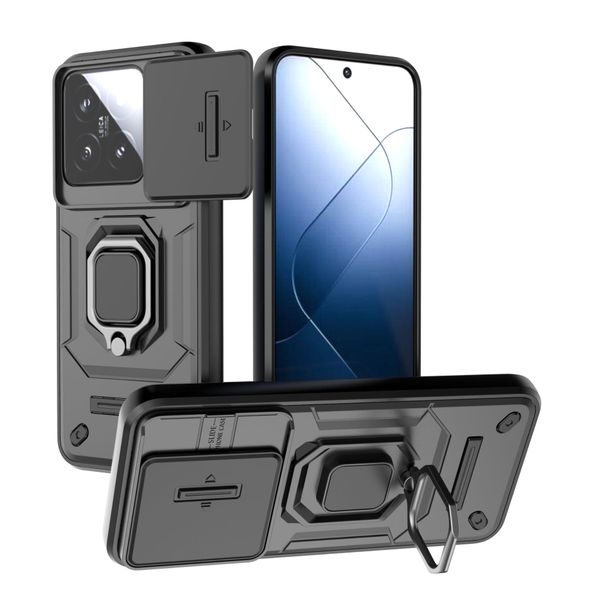 Window Pushing Ring Phone Case Compatible with Xiaomi Poco F7 Ultra