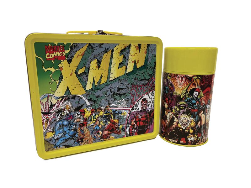 Tin Titans Marvel X-Men #1 PX Lunchbox &amp; Beverage Container