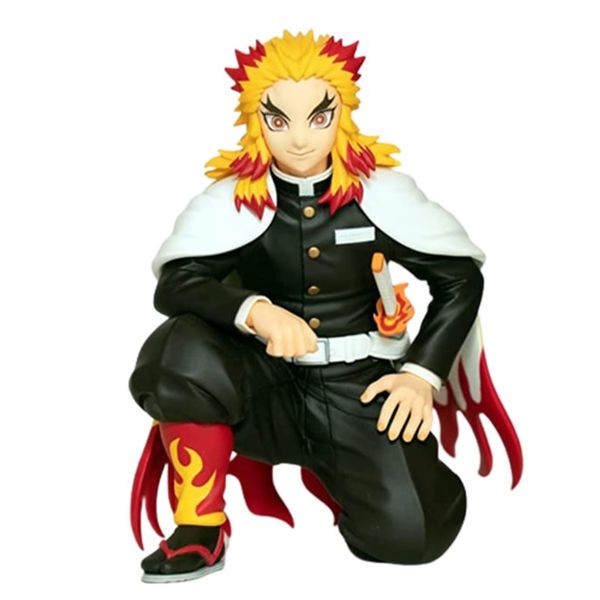 Demond Slayer Kyojuro Rengoku Hashira Meeting Perching Figure