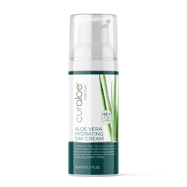 Curaloe Hydrating Day Cream 50ml - 62% Aloe Vera