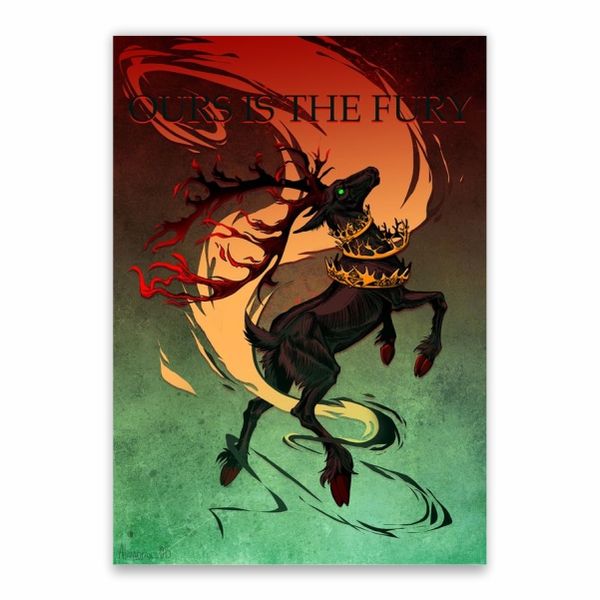 Ours Is The Fury Poster - A1