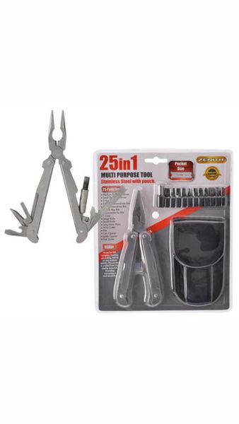 25 In 1 Multi Purpose Tool with a Pouch