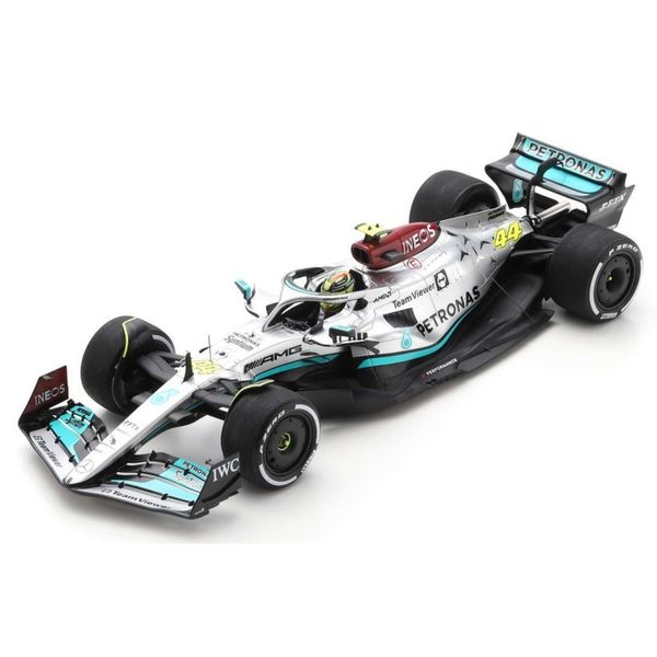 Spark -1:18 Mercedes W13 Hamilton -2nd France 2022 -300th Gp