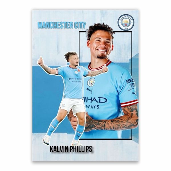 Kalvin Phillips Manchester City Poster - A1