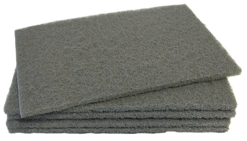 1000 Grit Non-Woven Abrasive Pad - 150 x 230mm - Grey