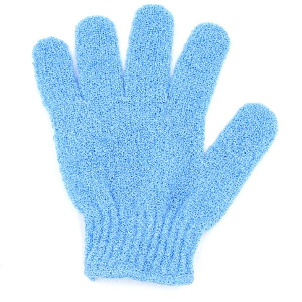 Blue Nylon Exfoliating Bath Glove - One Size