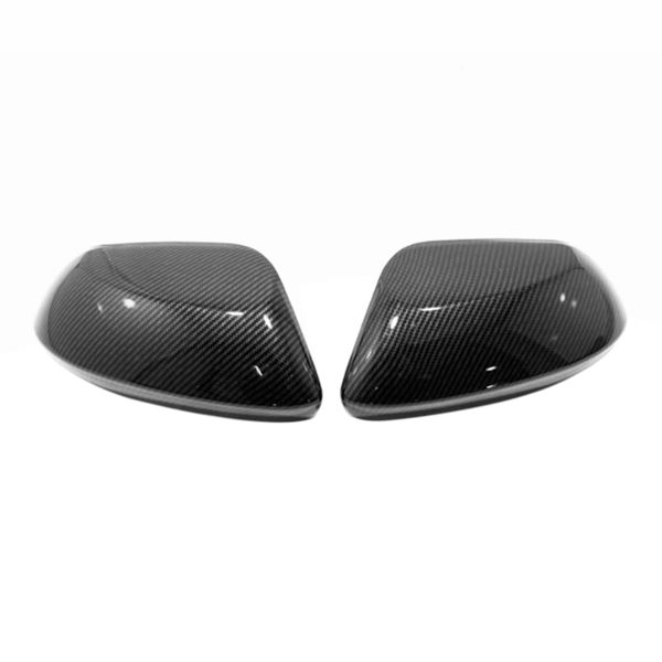 Car Mirror Cover Side Door Mirror Decoration Carbon Fiber Color