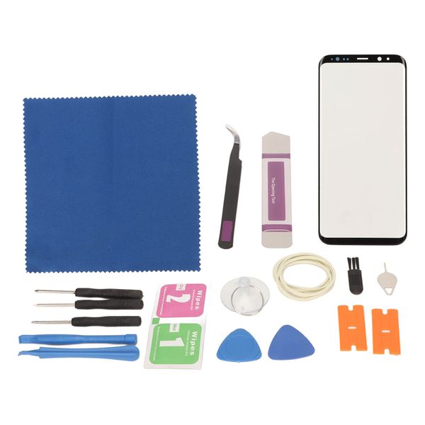 S8+ Front Glass Repair Kit
