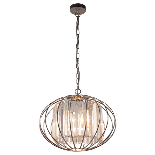 Oval Vector E27 Pendant Light