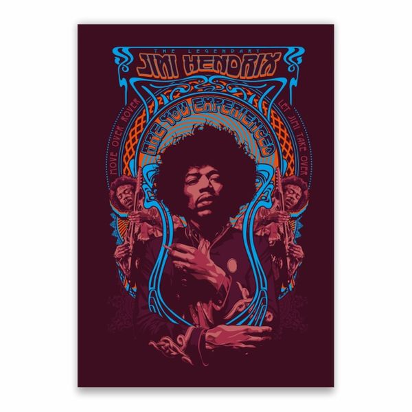 The Legendary Jimi Hendrix Poster - A1