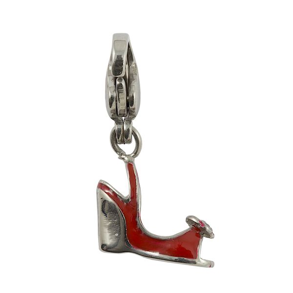 Bad Girl Wedge Charm - Red