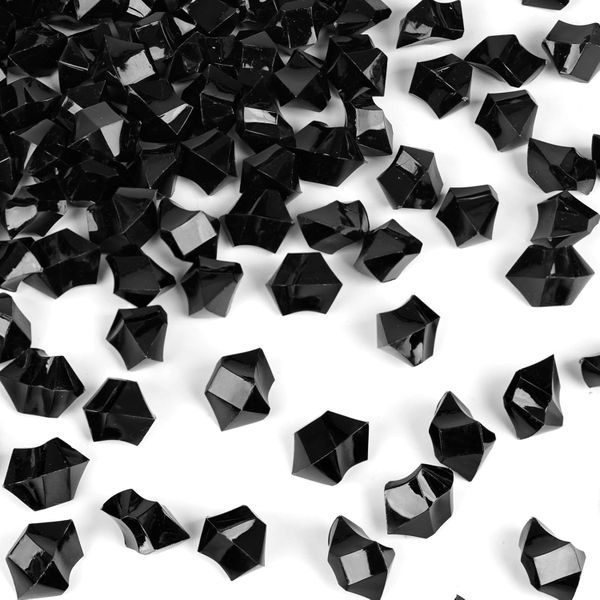 150 Pcs Fake Ice Rocks Acrylic Gems Crystals Plastic Diamonds Vase Fillers