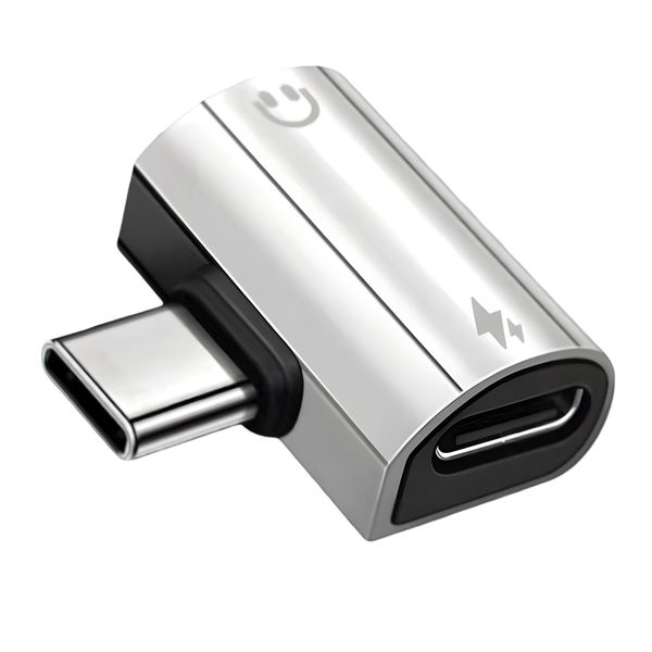 2-in-1 USB-C to 3.5mm Adapter with 60W PD Fast Charging