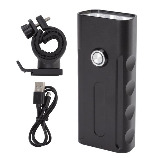 Bike Headlight 3 T6 Leds IPX5 Waterproof Rechargeable 5200mAh Bike