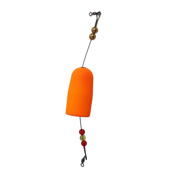1 Piece Orange Popping Cork Float for Salt and Freshwater