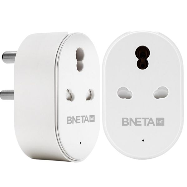 BNETA WiFi Smart Power Plug SA 2 &amp; 3 Pin Twin Pack