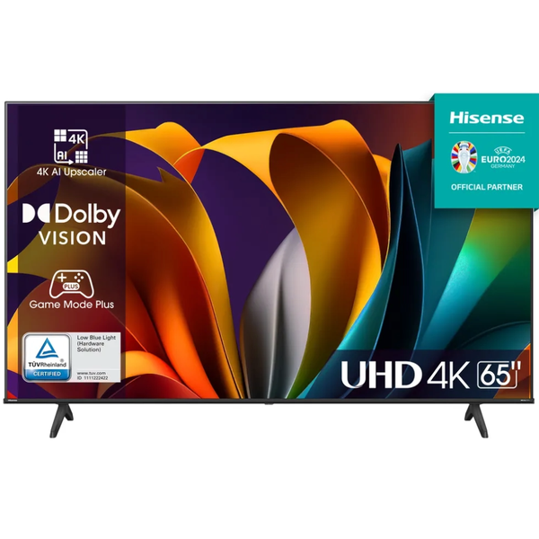 Hisense Smart TV - 65" Ultra HD 4K Television - 65A6N Flat Screen TVs