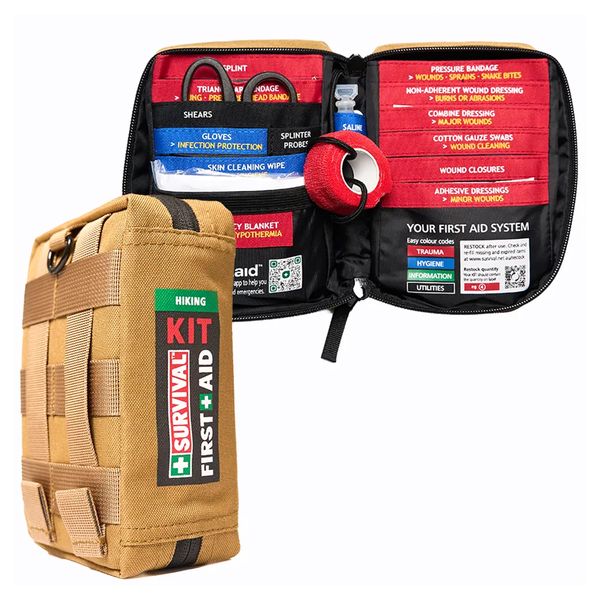 Survival Hiking First Aid Kit- HIKEFAK