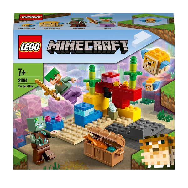 LEGO Minecraft The Coral Reef Building Set 21164
