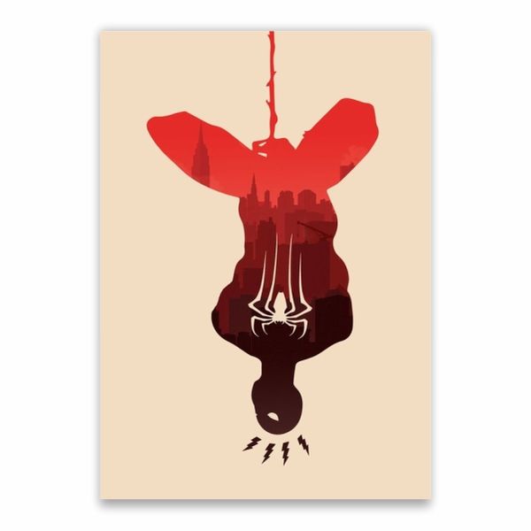 Spider-Man Upside Down Poster - A1