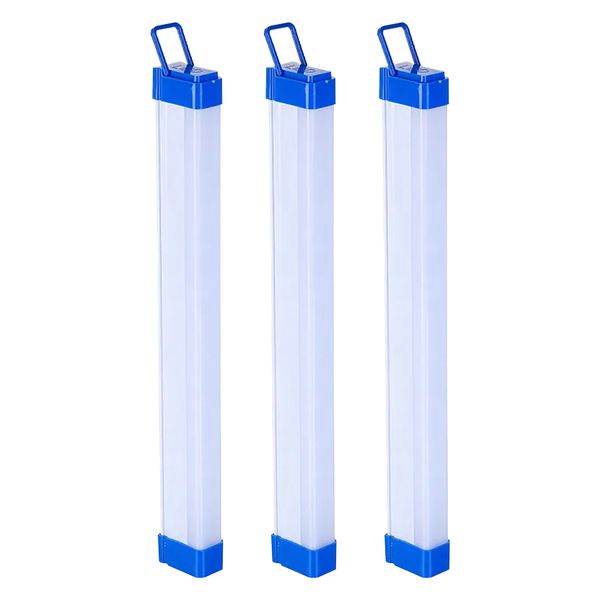 3x Pack USB Rechargeable LED Lighting Tube (Loadshedding Light) 17CM 20W