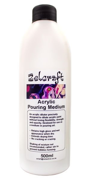 Zelcraft Acrylic Pouring Medium - 500ml