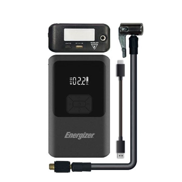Energizer JE10000JP: Jump Start, Compressor, Fast Charge Powerbank with LED Lighting