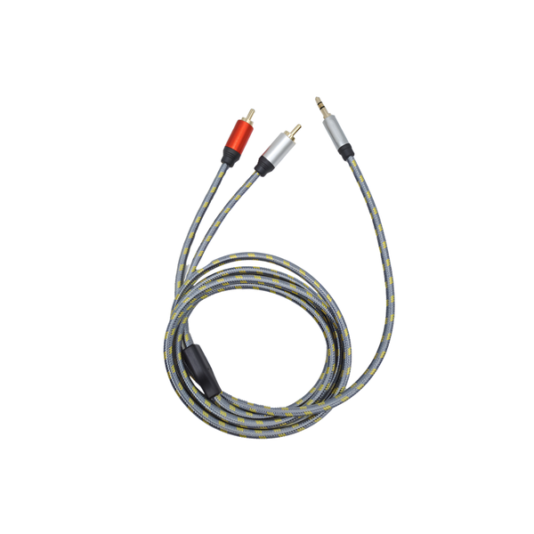 3.0m High-Quality TRS 3.5mm to 2 RCA Portable Cable