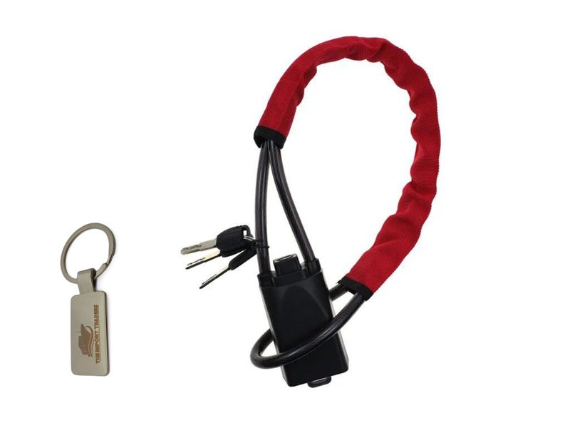 Anti-theft Steering Lock Seat Belt Buckle Lock With TIT Keychain