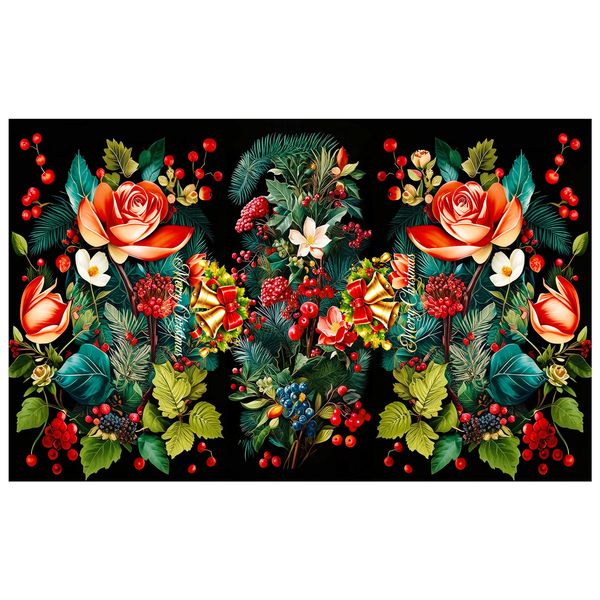 The Heart of Christmas Rectangle Tablecloth