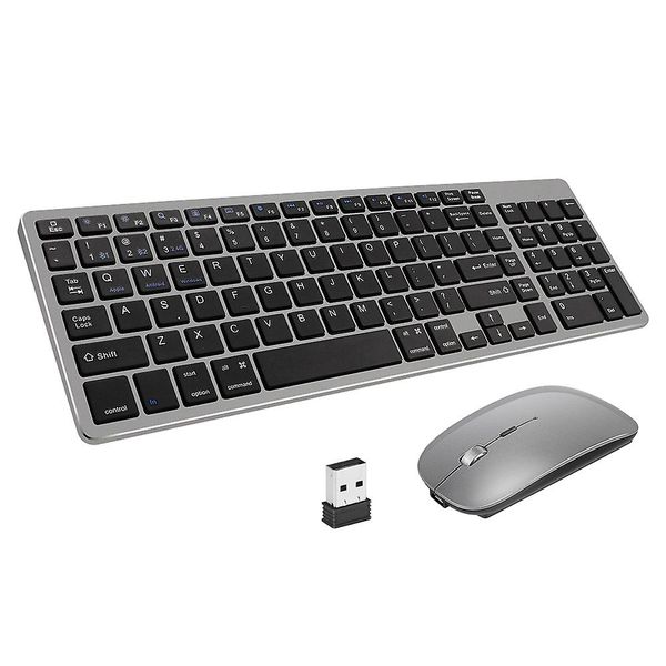 UKAY-Wireless Keyboard And Mouse Set Computer Laptop General Offic KM-18