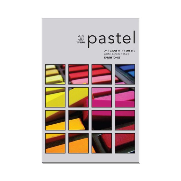Art Board Pastel Pad Earth Tone A4 220gsm