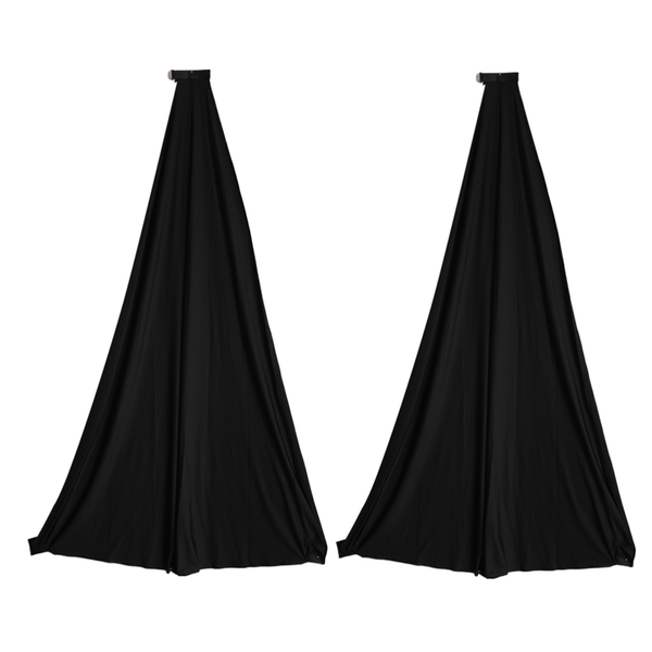 Universal Dj Light Speaker Stand Skirt Tripod Scrim Cover, 2 Pcs