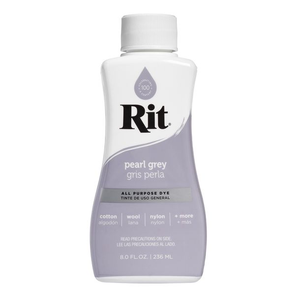Rit All-Purpose Liquid Dye - Pearl Grey 236ml