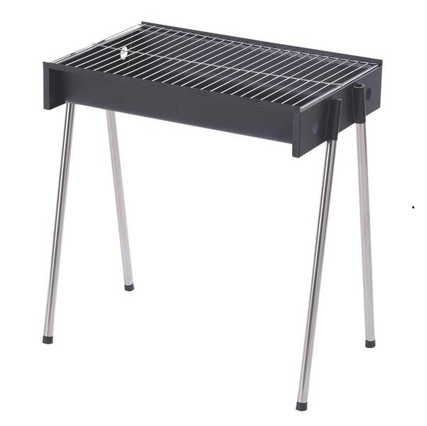 Expert Grill Portable Midi Steel BBQ Braai Stand 47.5x48x29.5cm