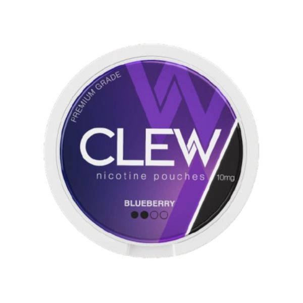 CLEW Blueberry Nicotine Pouches 10mg