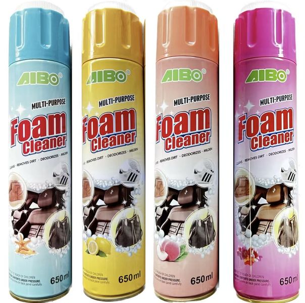 Aibo Multi Foam Cleaner 650ml Pack of 4