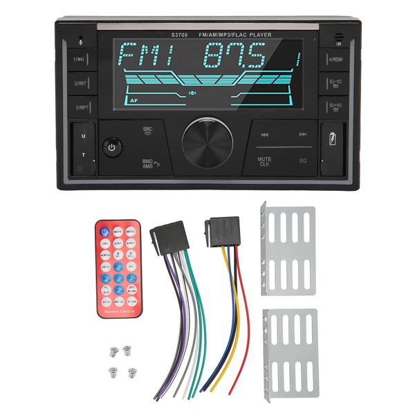 Car Stereo Bluetooth Hands Free Calling Car Audio Player Radio Receiver wit