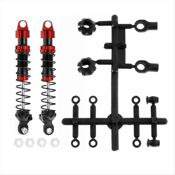 Rc Car Shock Absorber Kit 80Mm for Trx4 Scx10 W189 Rc Car Part Silver